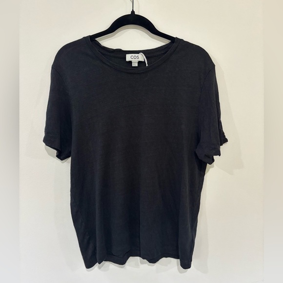 COS Linen Short Sleeve T-shirt - Picture 1 of 3
